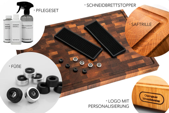 Eiche Längsholzschneidebrett