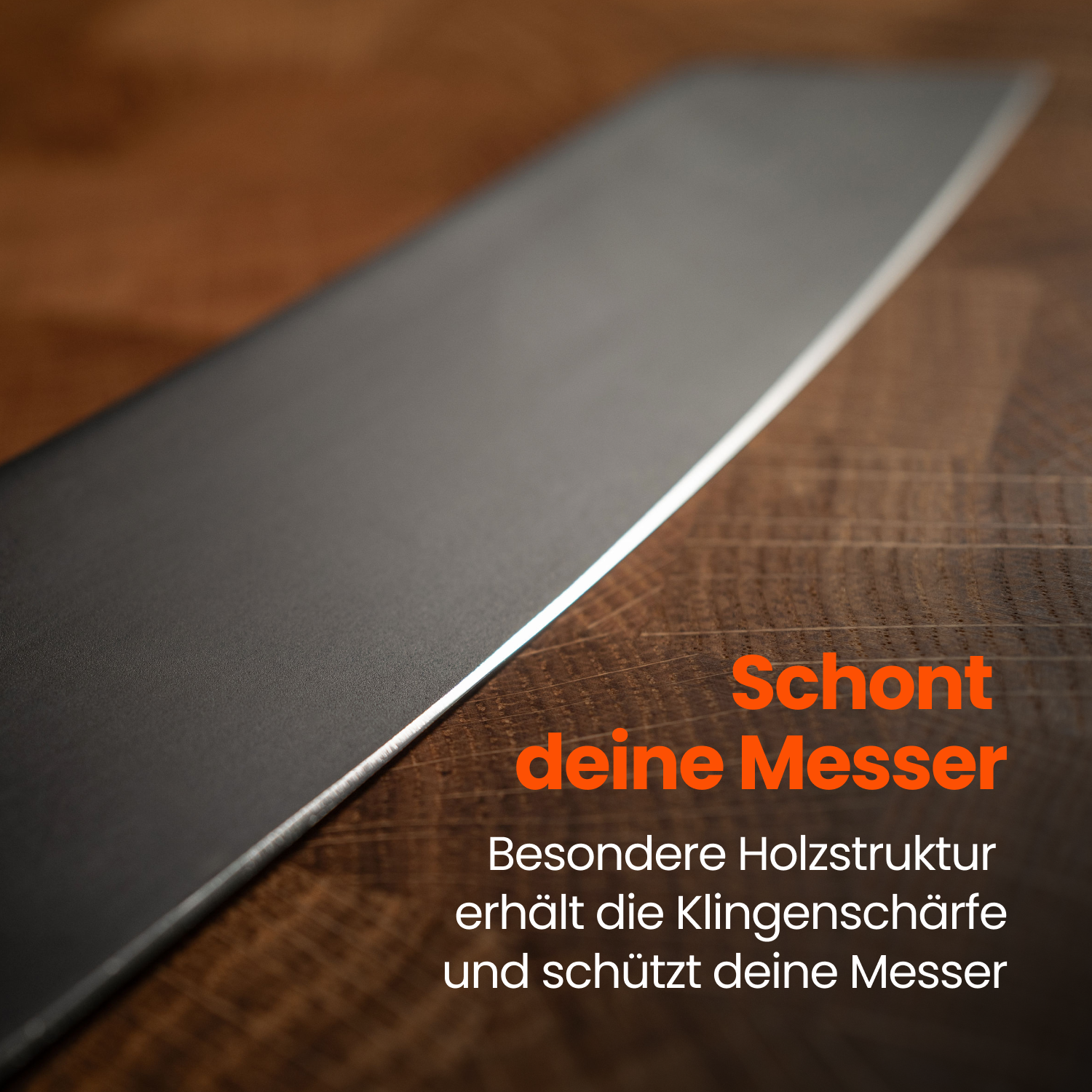 Walnut end grain cutting board including cutting board stopper