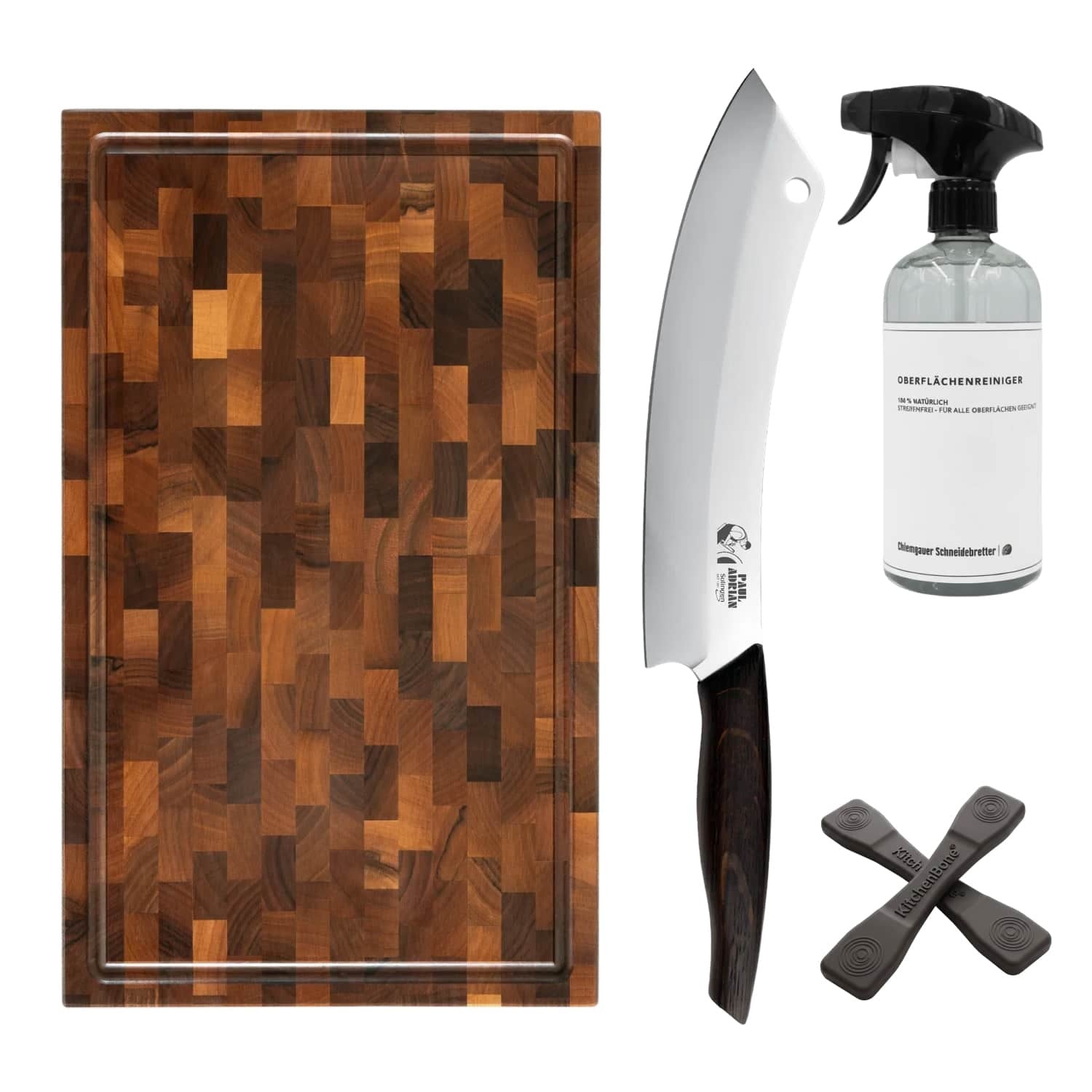 Grillmeister-Set Nussbaum