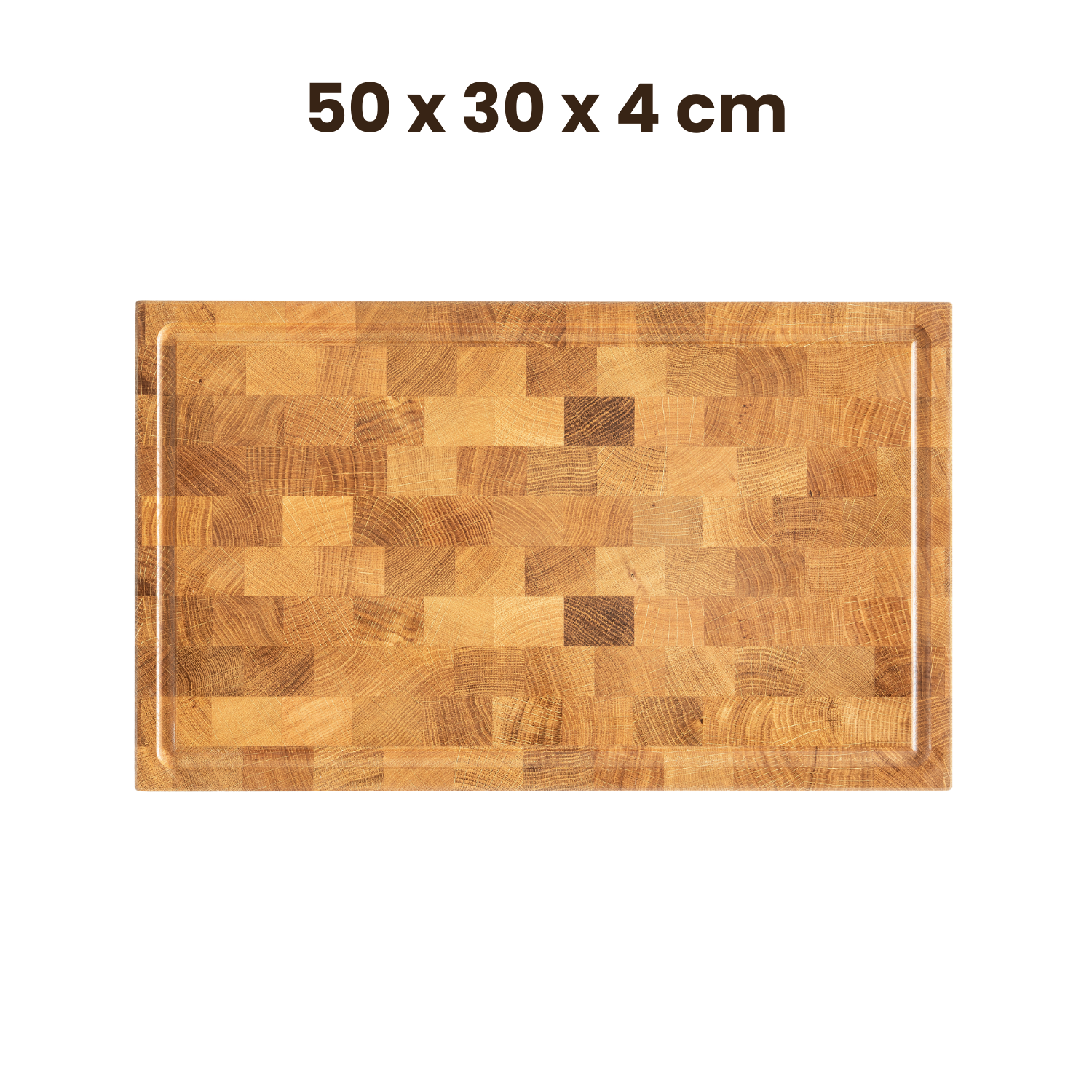 Eiche Stirnholzschneidebrett