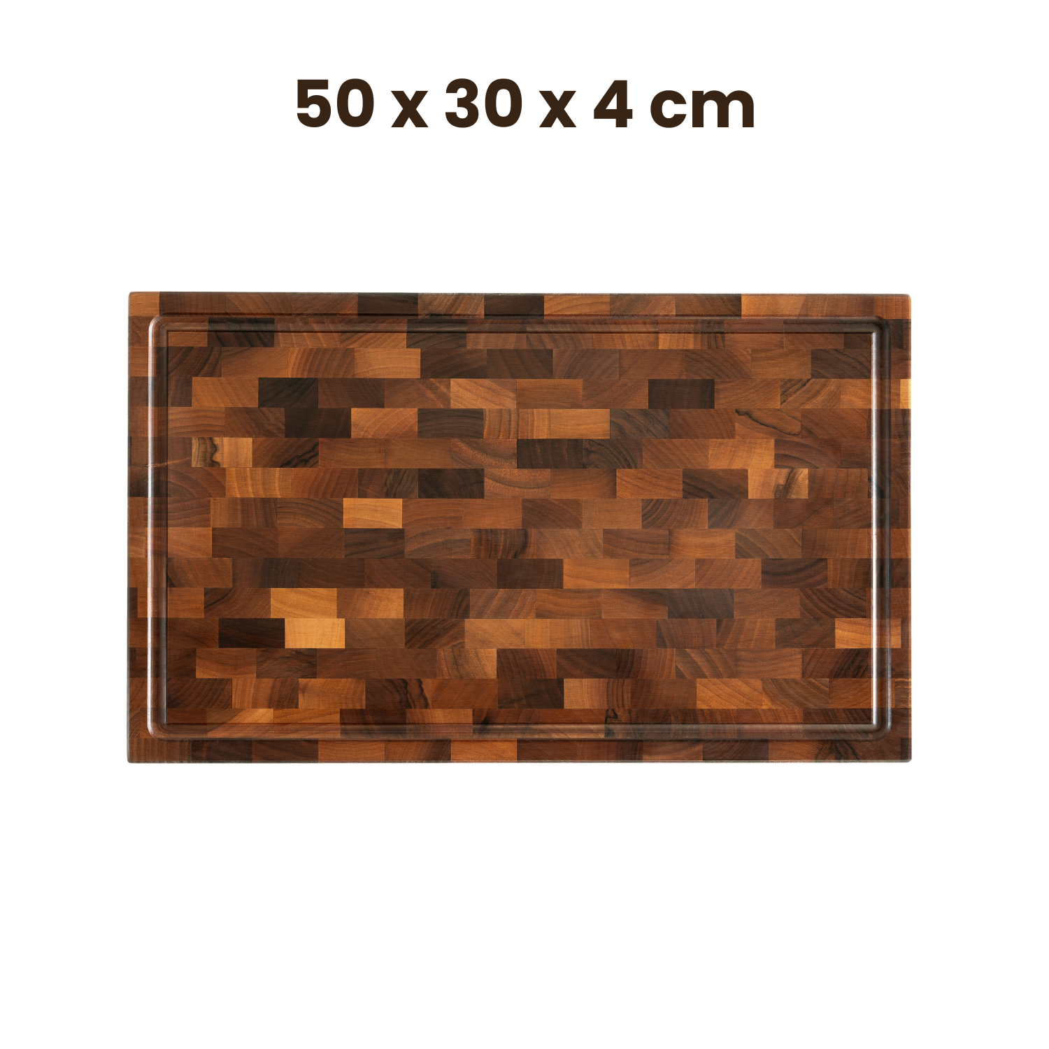 Nussbaum Stirnholzschneidebrett