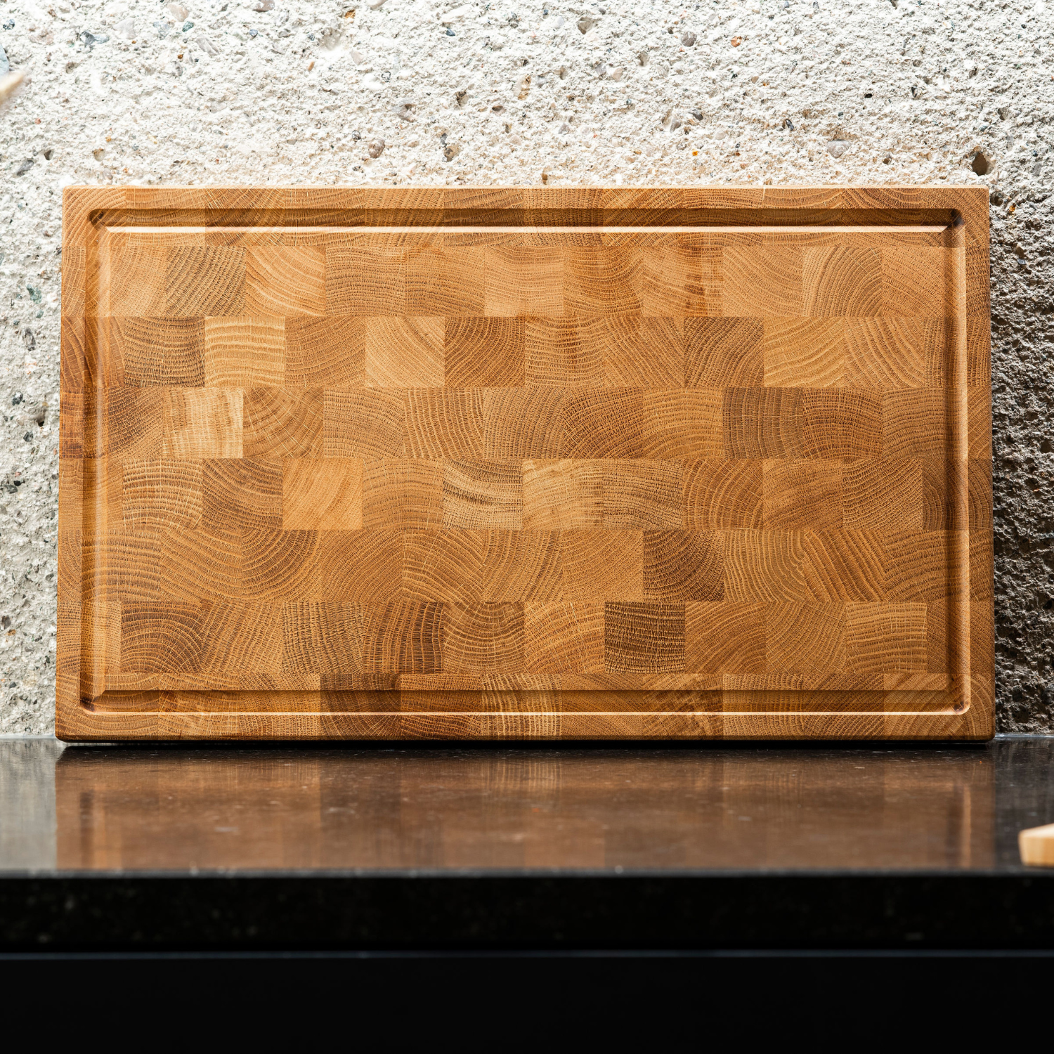 Eiche Stirnholzschneidebrett